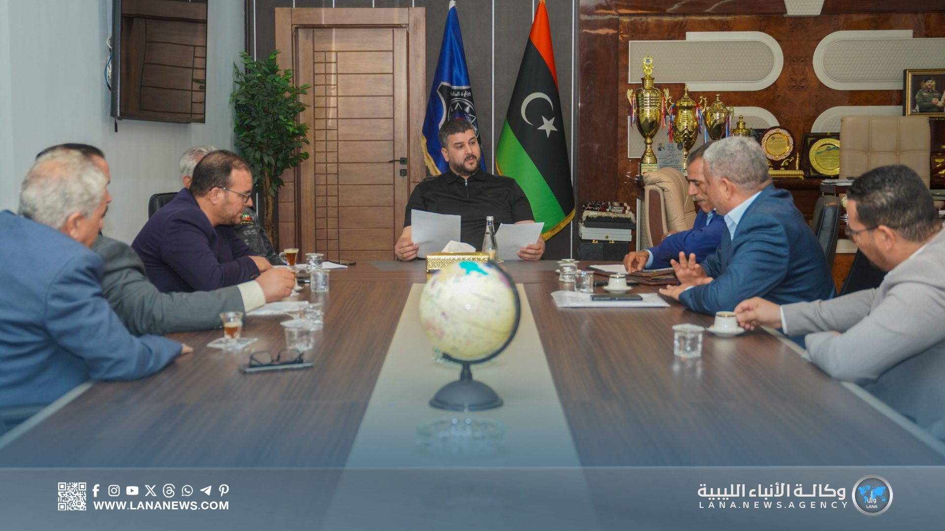 اقعيم يناقش المشاكل الخدمية ببلدية بني وليد