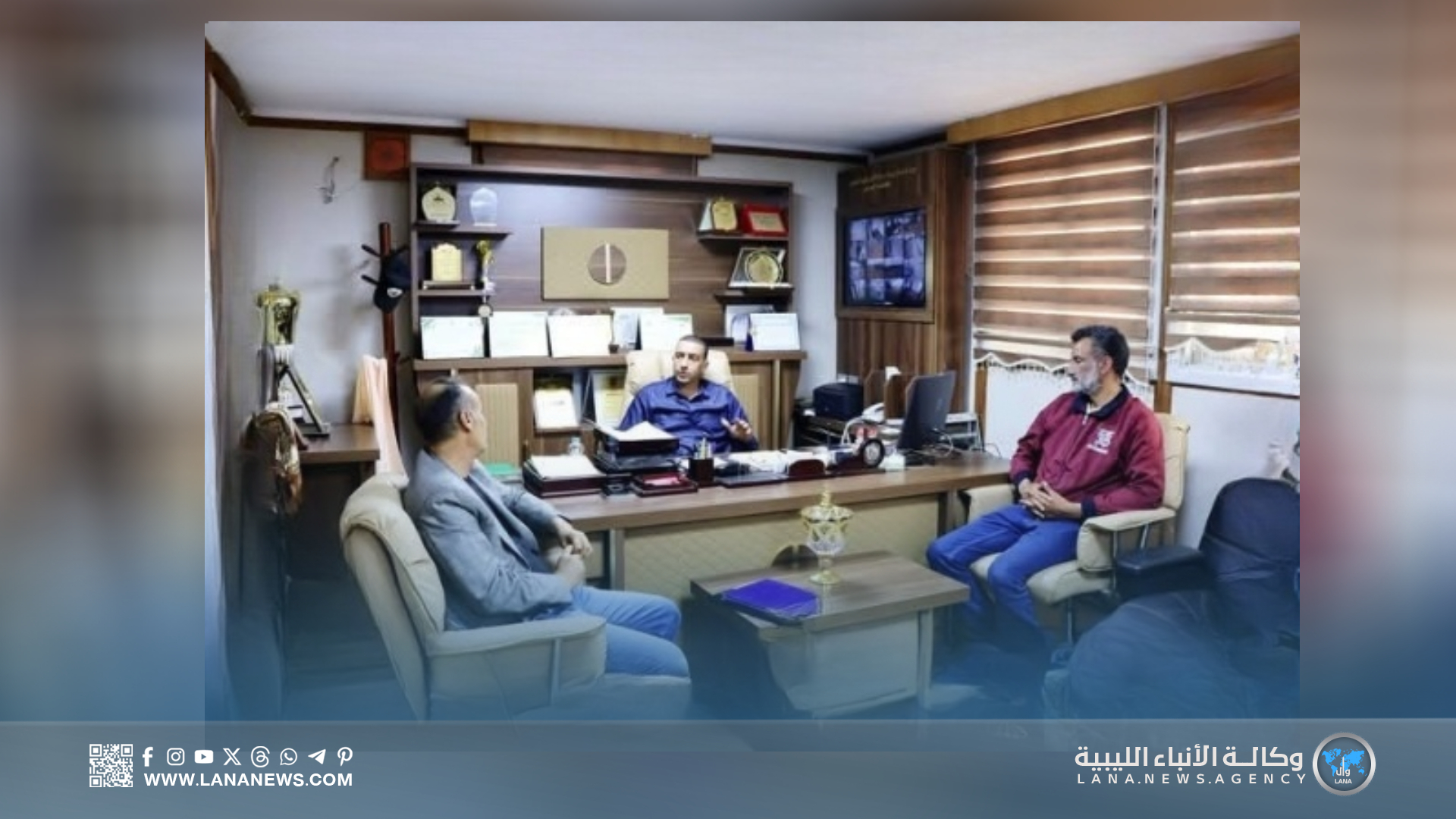  رئيس جهاز استثمار مياه النهر الصناعي يبحث التعاون مع معهد البيان المبين