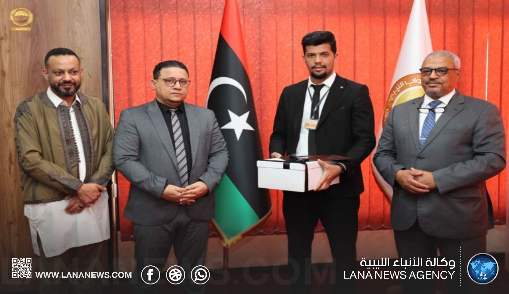 ديوان مجلس النواب يُكرّم الفائز في مسابقة 