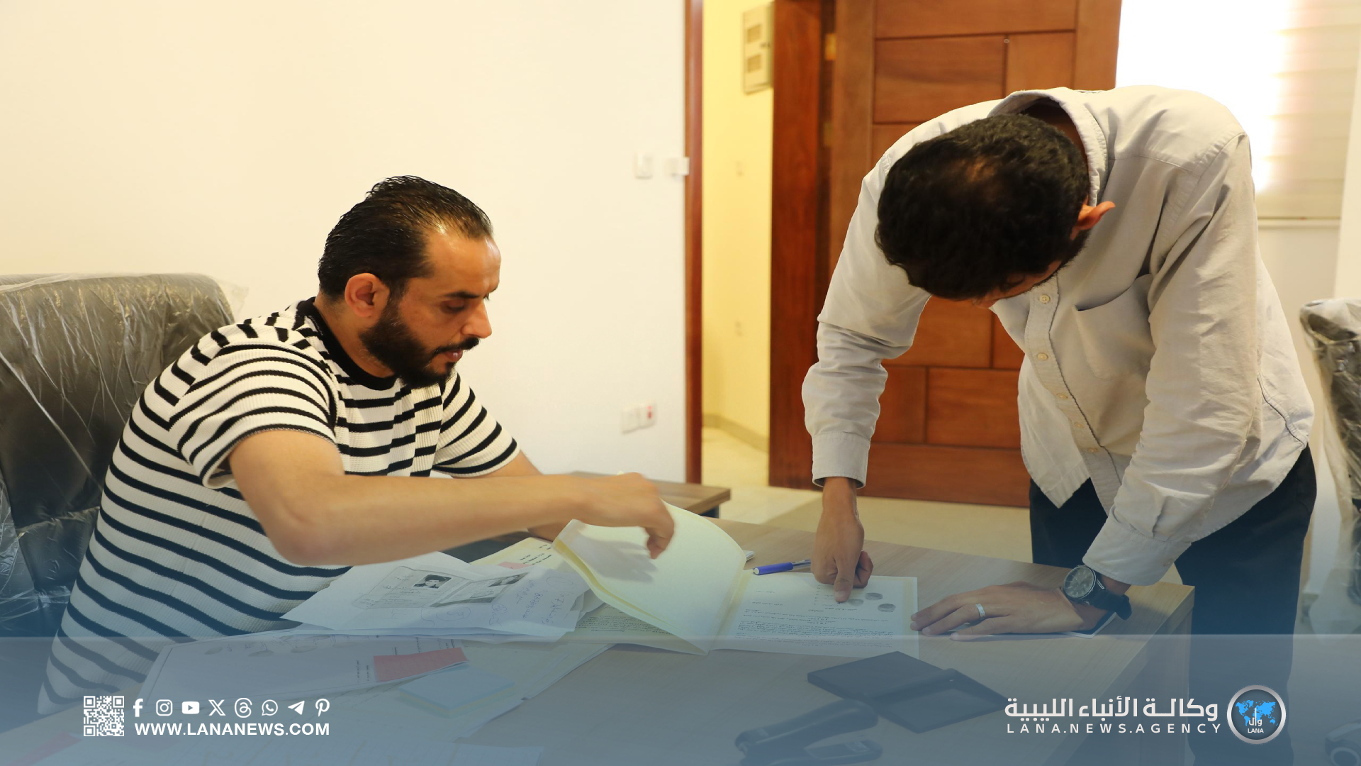 توزيع قِطع أراضِ لموظفي شركة البناء والتشييد تقديرًا لجهودهم التنموية