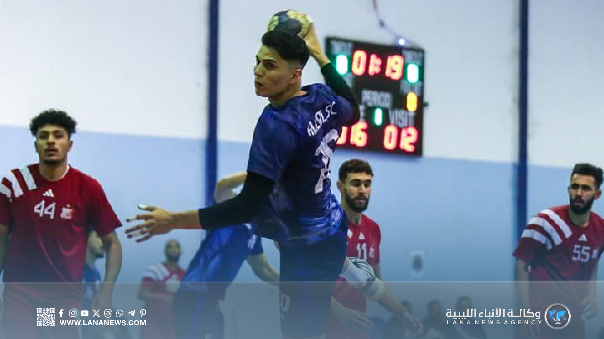 الأفريقي زليتن يستقبل إياب الدوري الليبي لكرة اليد