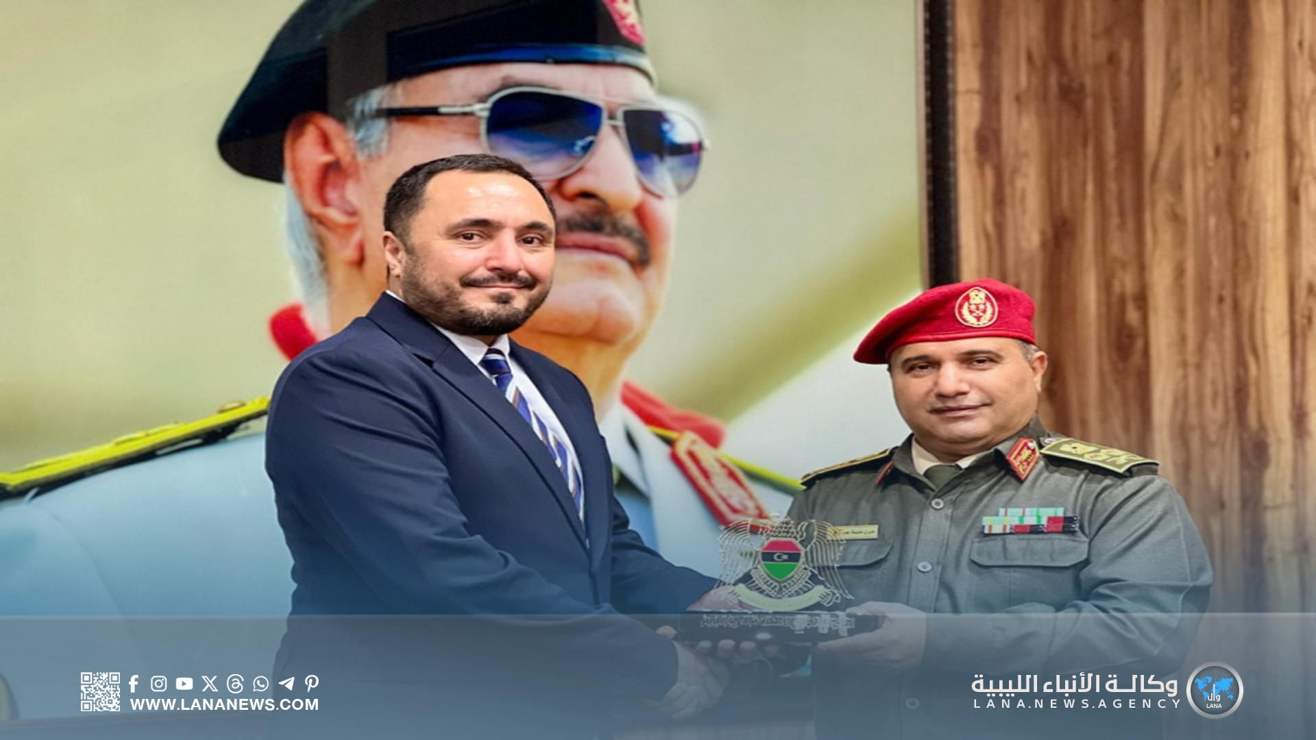 القيادة العامة تبحث مع القنصل التركي الجديد سُبل تعزيز التعاون بين البلدين
