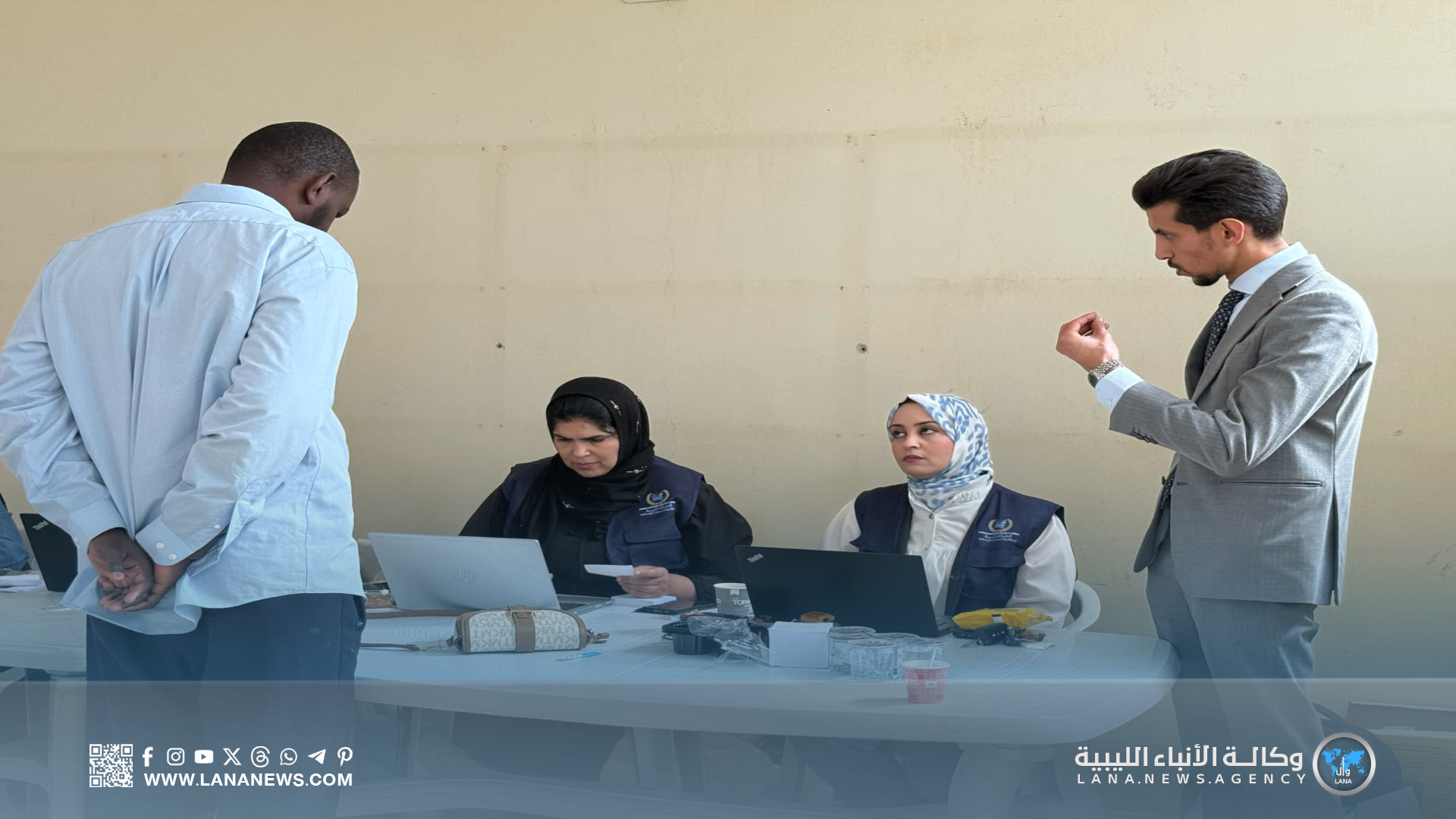 استمرار توزيع السلات الغذائية على اللاجئين السودانيين في بنغازي