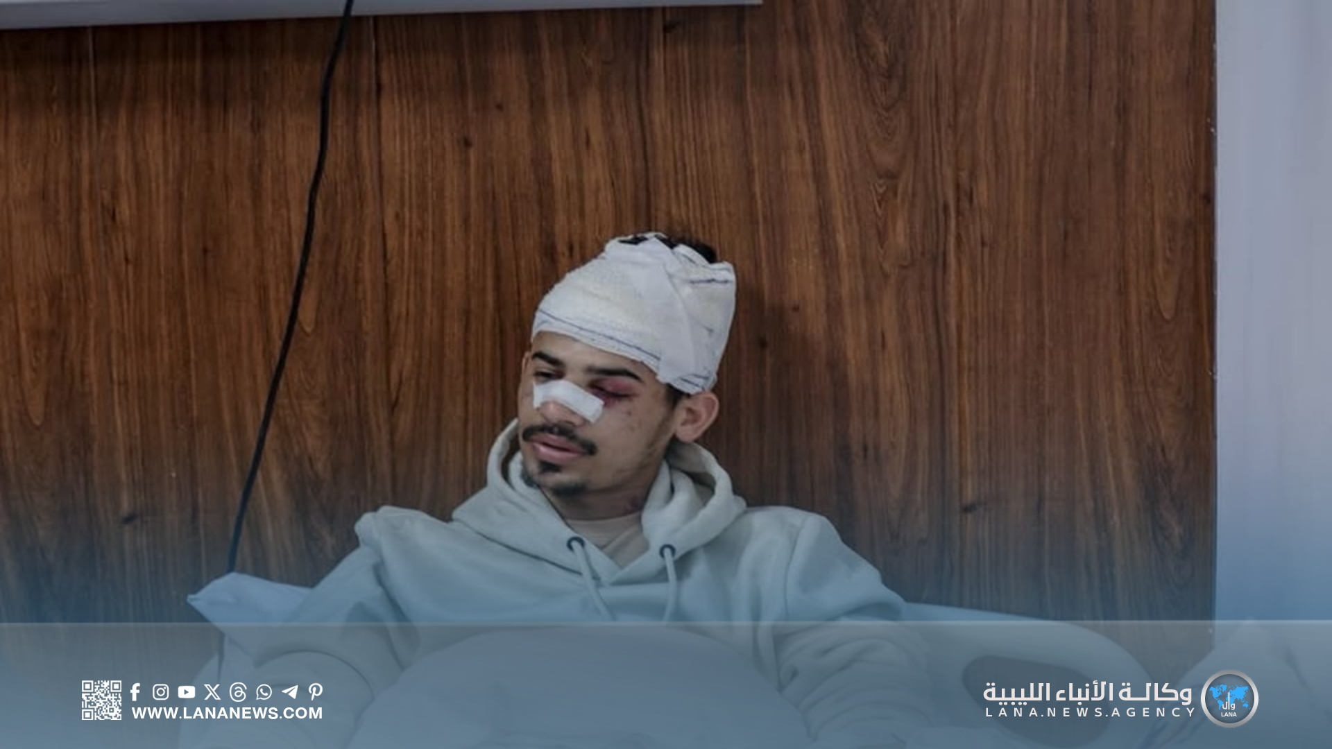 وزير الداخلية يزور مُصابي حادث السيّر من عناصر العمليات الأمنية