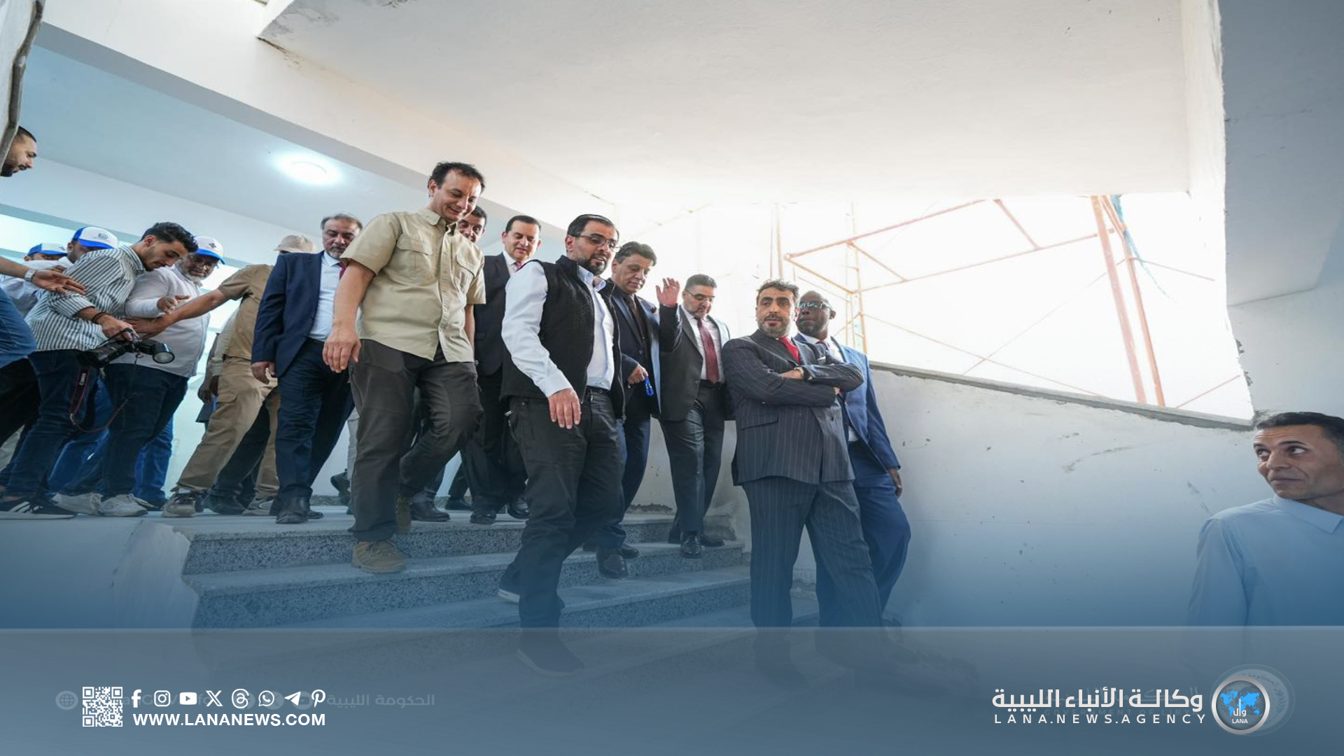 جولة تفقدية لرئيس الوزراء في براك الشاطئ لمتابعة مشروعات التنمية والإعمار
