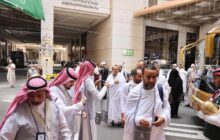 وصول الفوج الثالث من حجاج المنطقة الوسطى إلى الأراضي المقدسة