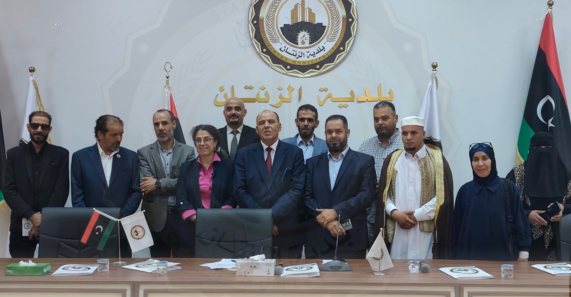 «خوري» تزور مدينة الزنتان وتؤكد أهمية الدور الريادي للمدينة