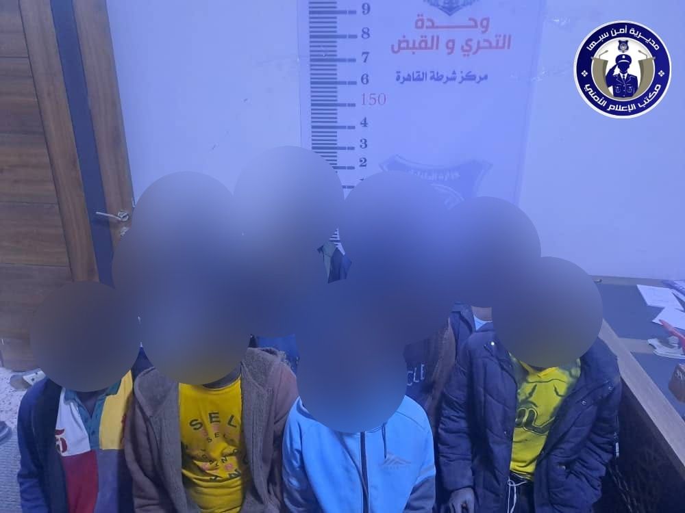 ضبط مهاجرين غير نظاميين حاولوا التسلل إلى مدينة سبها