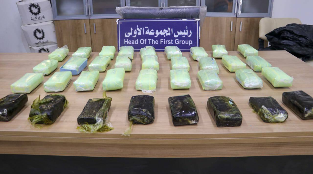 ضبط «17.5» كيلو من المخدرات في عملية أمنية محكمة ببنغازي
