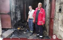 وفاة شخصين وإنقاذ «15» أخرين من حريق بمنطقة عرادة في طرابلس