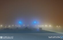 ارتفاع حدة العاصفة الترابية التي اجتاحت مدينة بنغازي وضواحيها