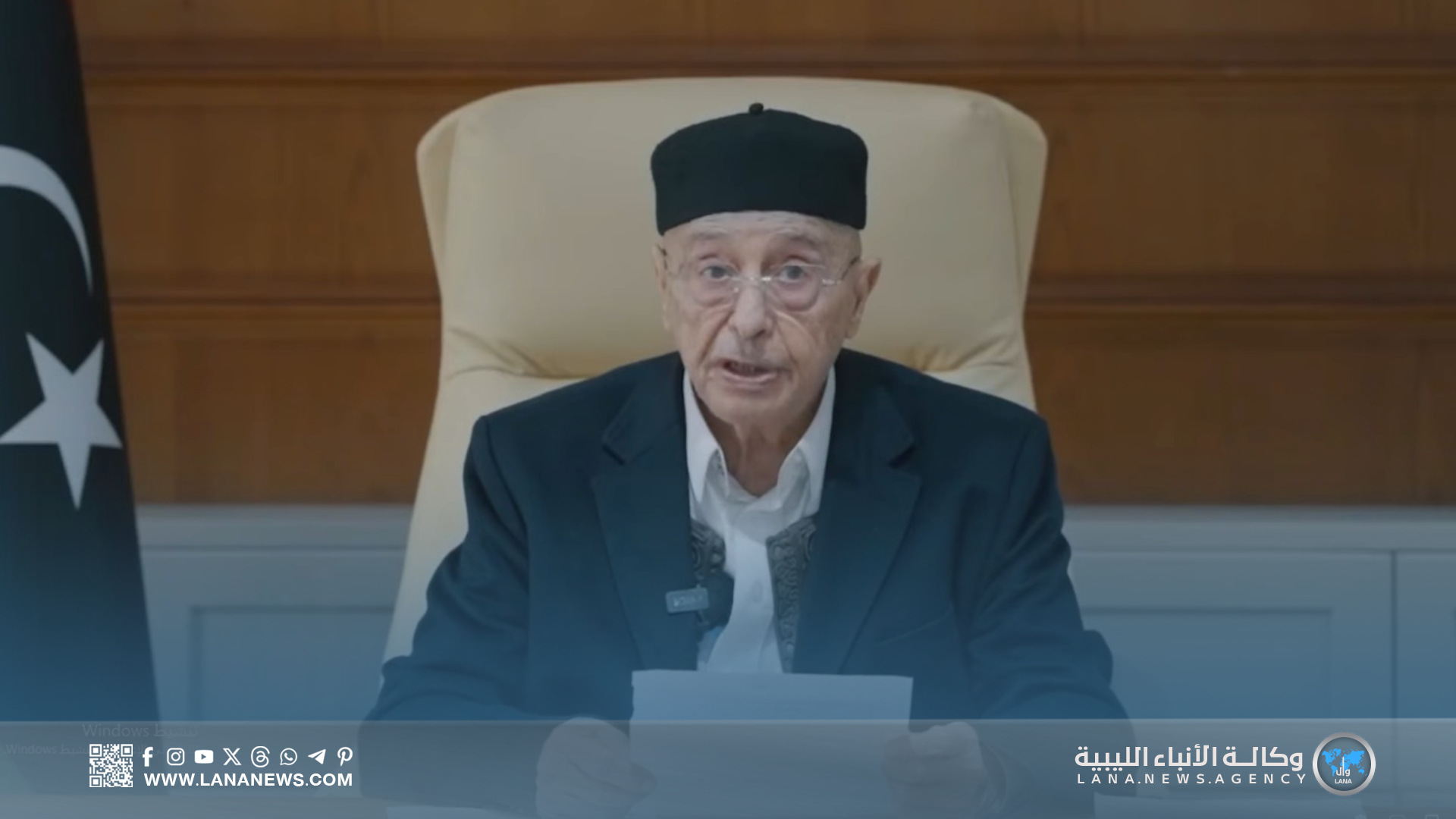رئيس مجلس النواب يؤكد أن الاستقرار أساس العملية الانتخابية