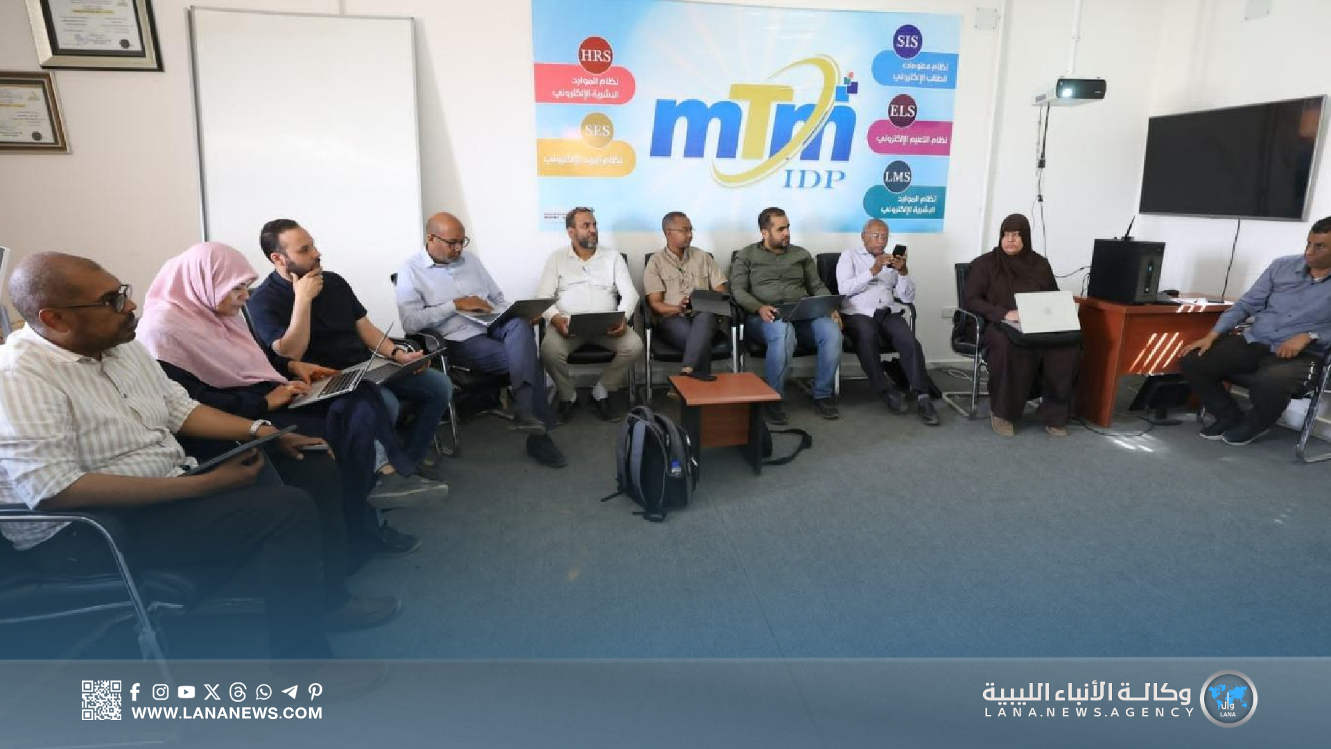 ورش عمل بسبها ووادي الشاطئ حول التطور التقني والسلامة المهنية