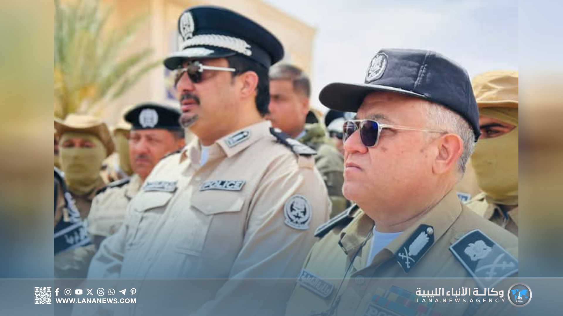 موسع| افتتاح المقر الجديد لجهاز مكافحة الهجرة غير الشرعية بسرت
