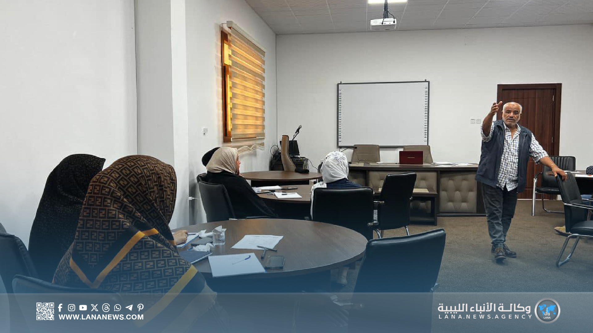 وكالة الأنباء الليبية تنظم دورة في بنغازي في فنون كتابة القصة الصحفية