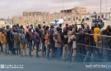 الهلال الأحمر وبرنامج الغذاء العالمي يدعمان الأسر السودانية اللاجئة في الكفرة