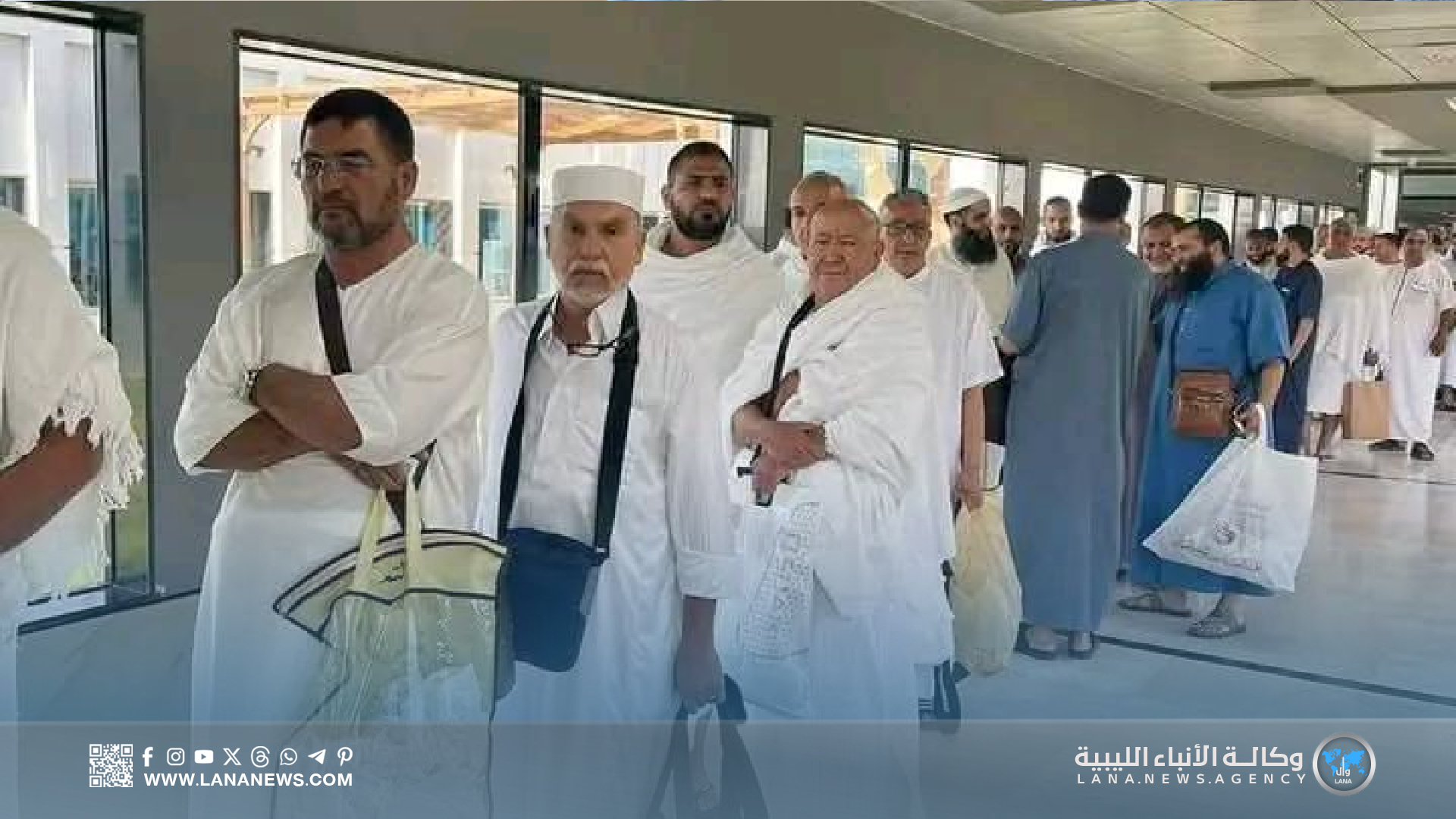 وصول تسعمائة حاج ليبي إلى الأراضي المقدسة 