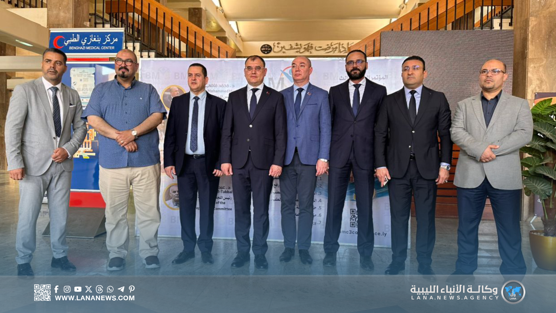 وفد بيلاروسي يزور مؤسسات صحية في بنغازي