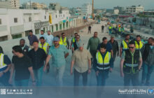 مدير صندوق الإعمار يتفقد مشروعات في البيضاء