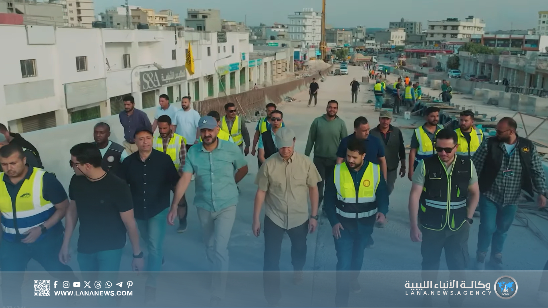مدير صندوق الإعمار يتفقد مشروعات في البيضاء