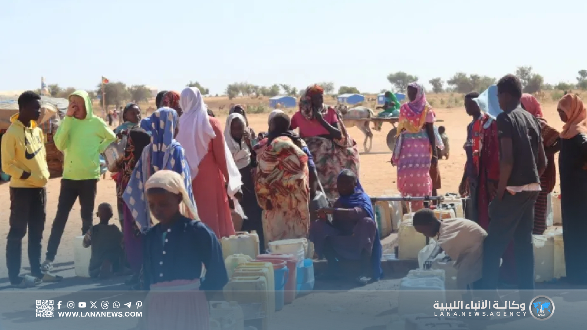 وفاة لاجئين سودانيين بسبب الجوع في تشاد