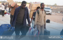 انطلاق الرحلة الأولى للعودة الطوعية للاجئي الجالية السودانية بالكفرة