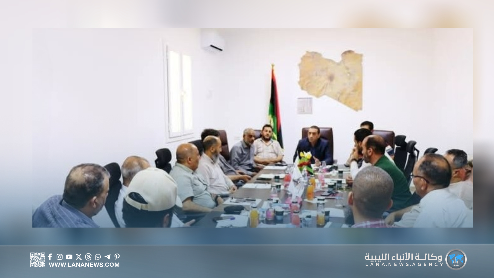 متابعة عمل جهاز استثمار مياه النهر الصناعي بالمنطقة الوسطى