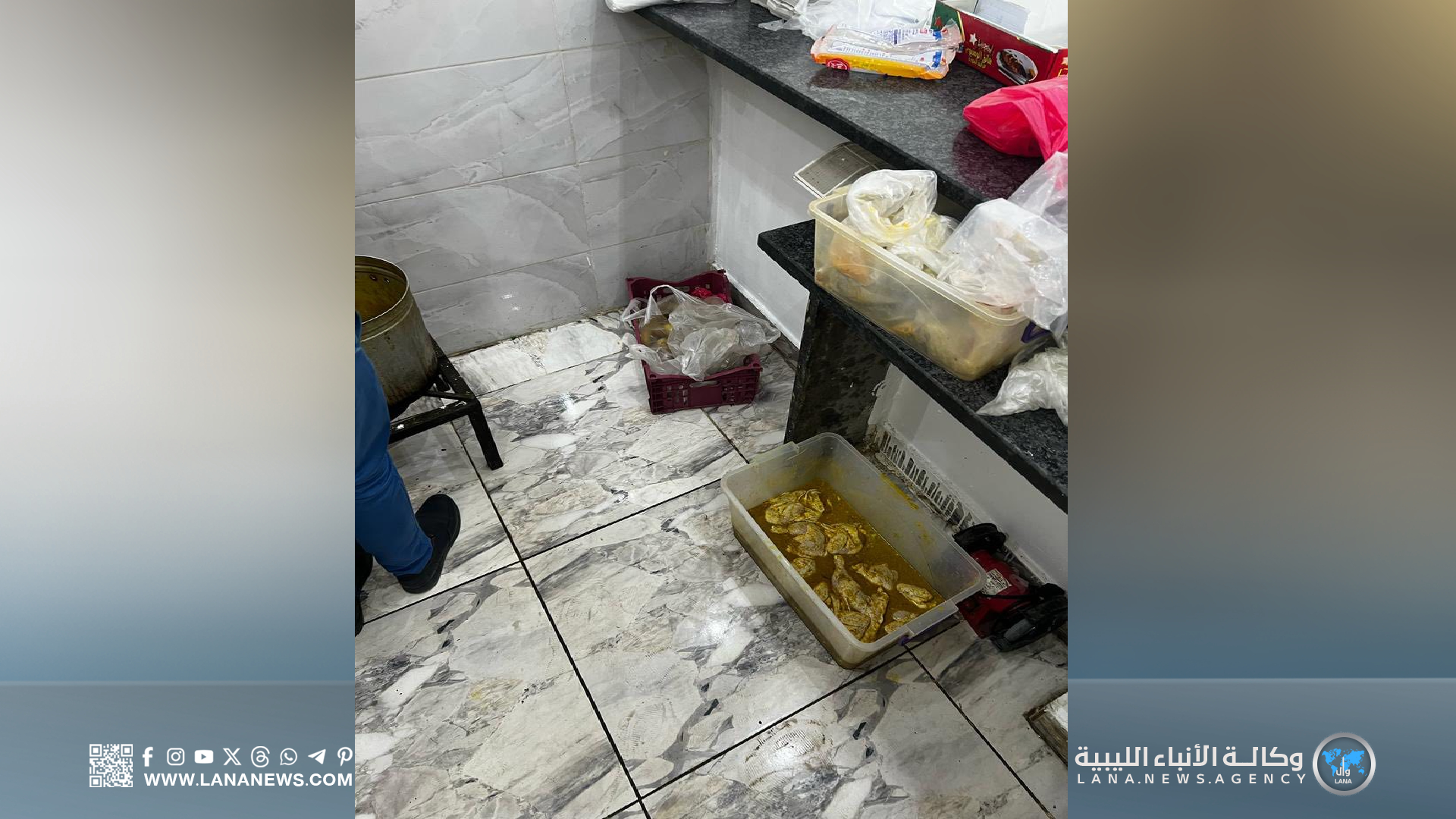 حملات تفتيشية في طرابلس تكشف مخالفات جسيمة في مصانع ومطاعم
