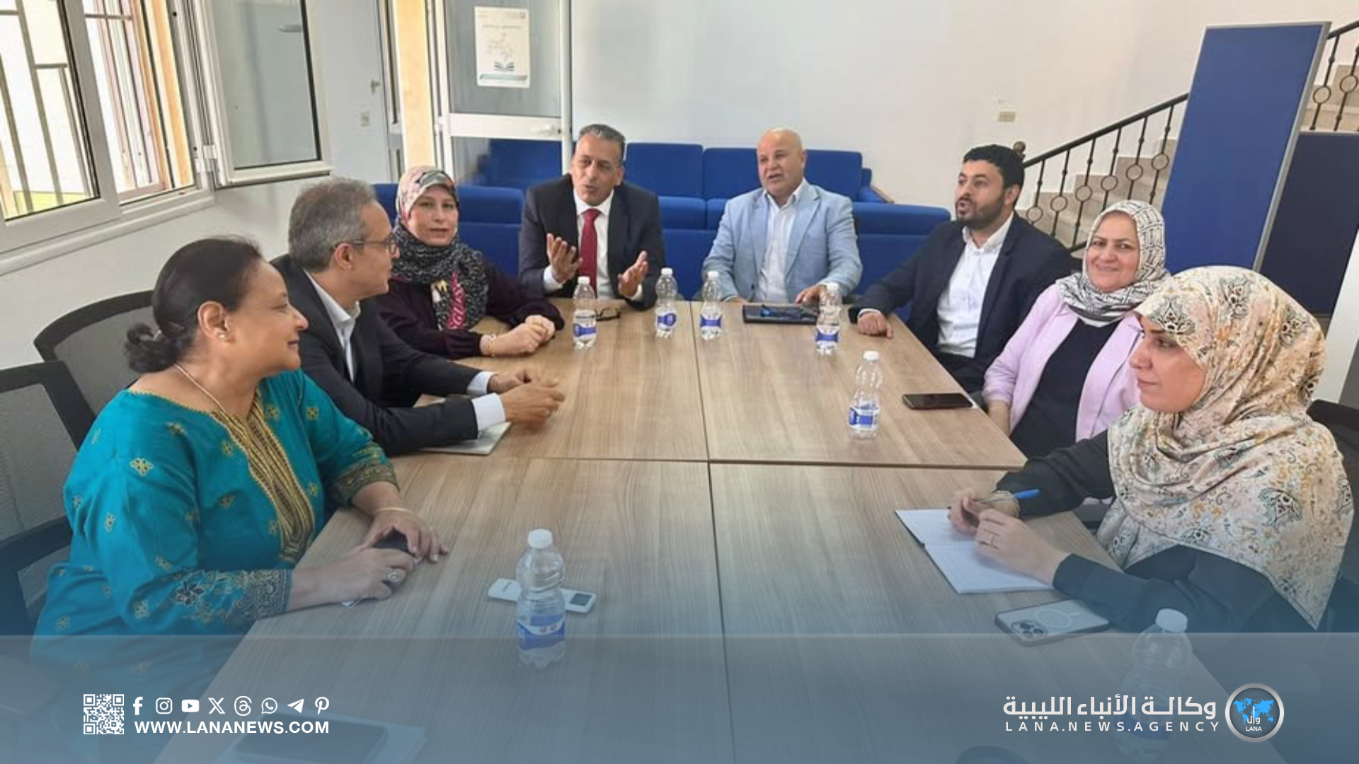 لجنة من مجلس النواب تبحث مع بعثة الأمم المتحدة تطورات الأوضاع في طرابلس