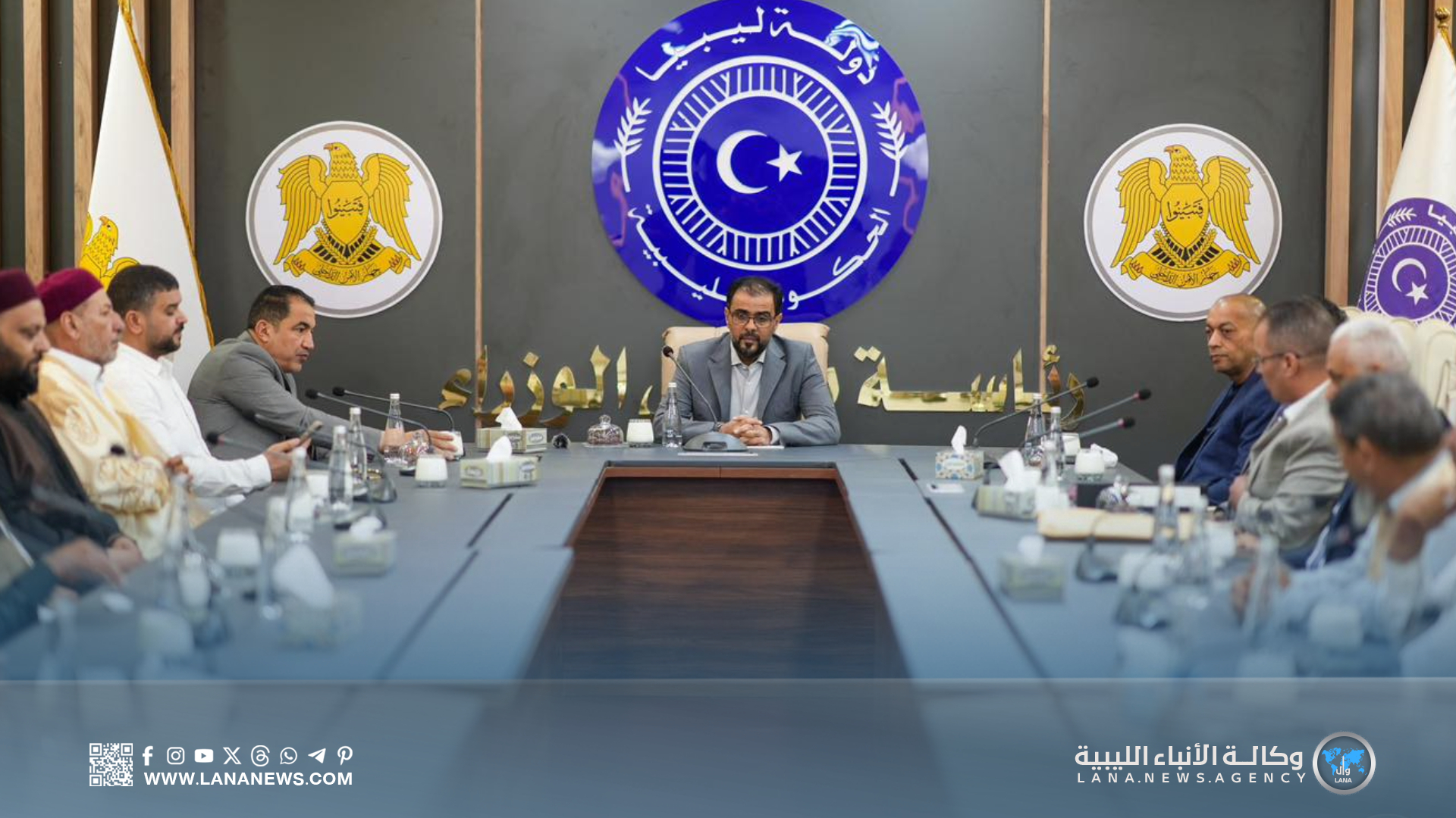 حماد يلتقي أعيان الدرسة ويؤكد استمرار التحقيقات في قضية اختطاف النائب الدرسي