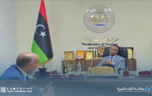وزير السياحة يتلقى دعوة لحضور مؤتمر جامعة طبرق حول الآثار والتنمية المستدامة