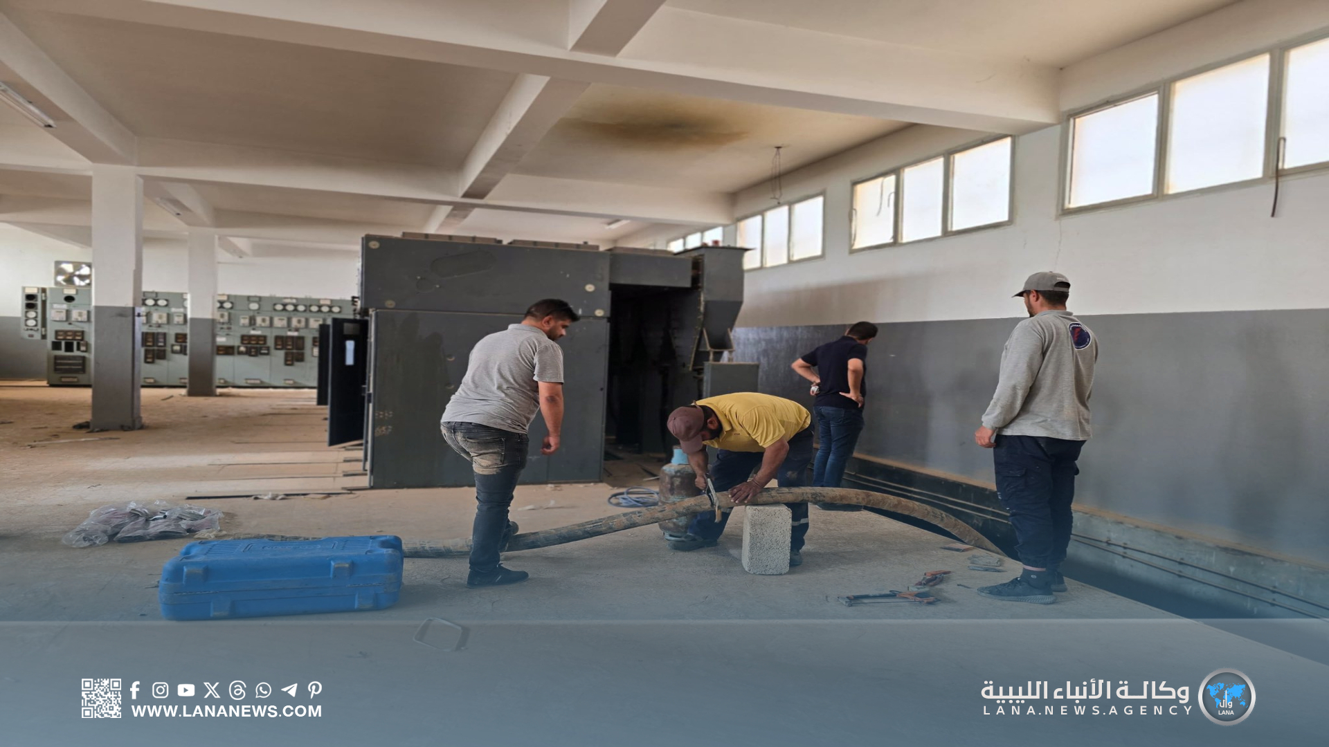 وزارة الكهرباء تُطلق مشروع ربط دائرتي القوارشة والجامعة الجديدة لتعزيز شبكة بنغازي
