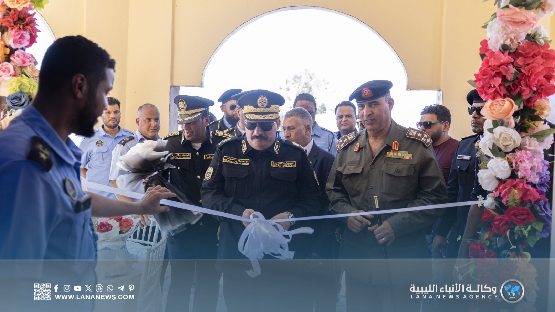افتتاح مقر قسم مراقبة الحدود البرية في الكفرة