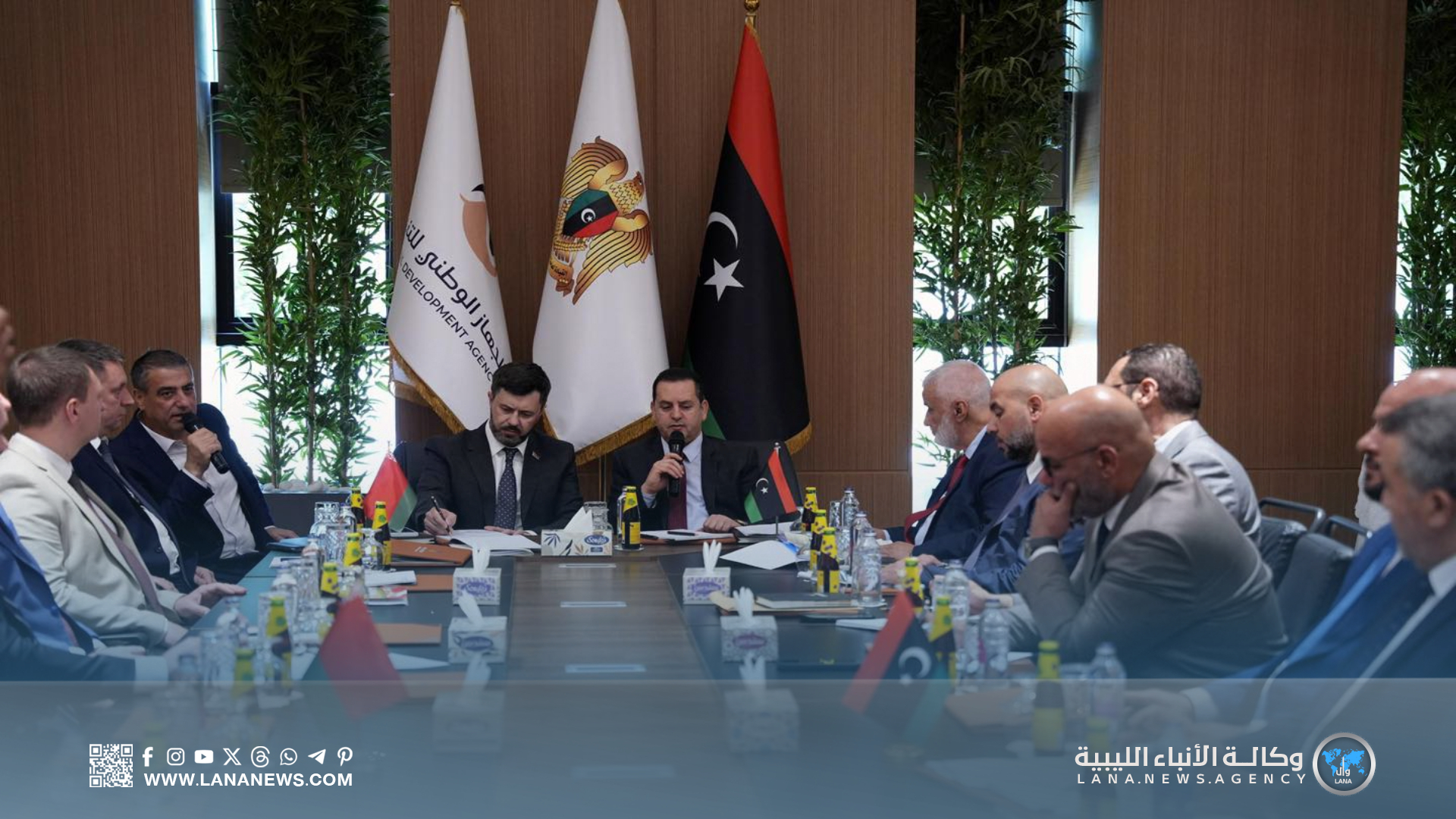 مباحثات ليبية بيلاروسية في بنغازي لتعزيز التعاون وتفعيل مذكرات التفاهم