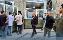 محافظ المصرف المركزي يتفقد سير عمل المصارف التجارية بطرابلس