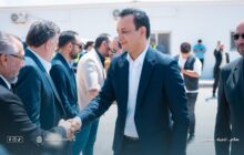مدير عام صندوق التنمية يزور موقع إنشاء مطار بنغازي الدولي الجديد