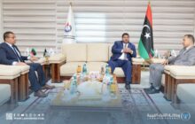 رئيس مؤسسة النفط يبحث مع «شلمبرجير» تشغيل الآبار النفطية المغلقة