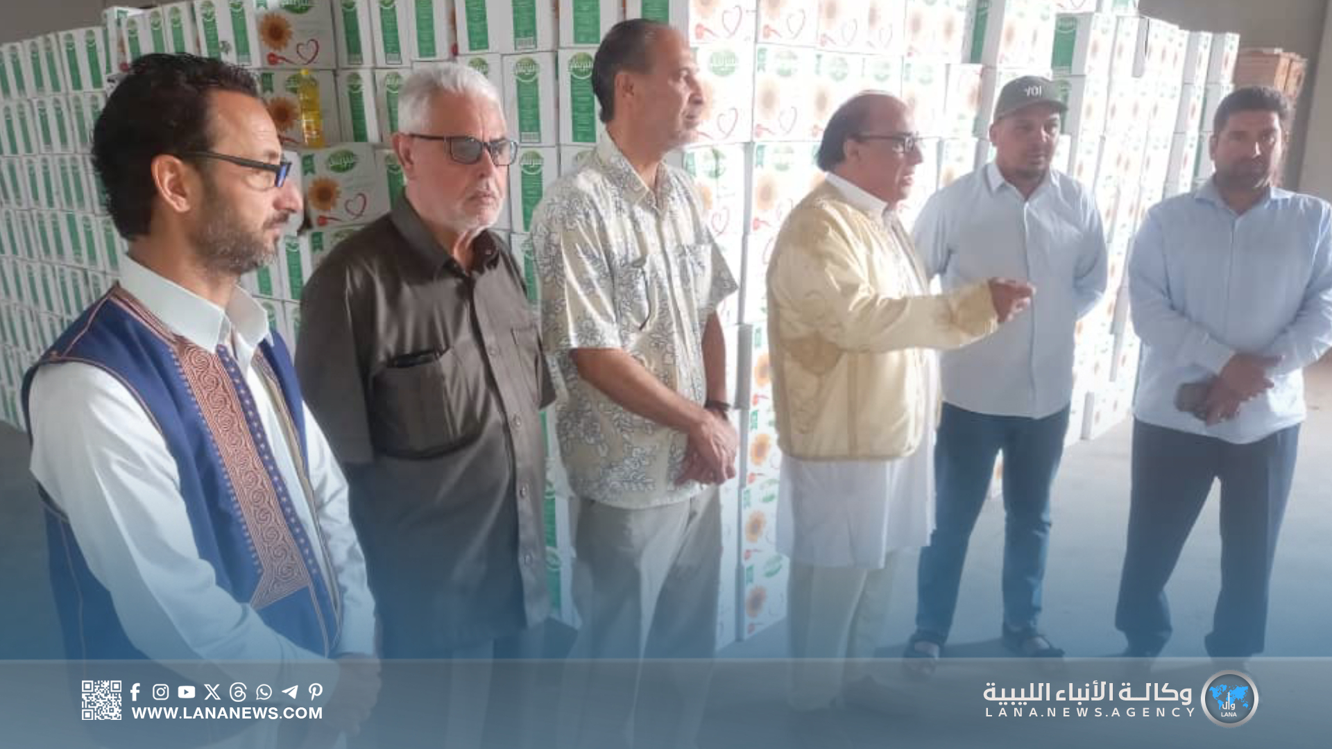 توزيع الدفعة الثانية من السلع التموينية المدعومة في سرت