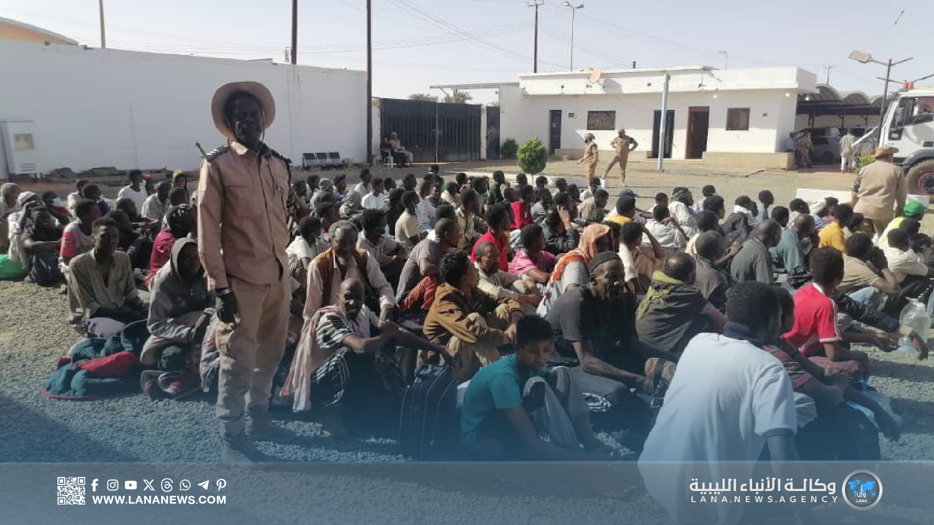 ترحيل أجانب سودانيين في عمليات مكافحة الهجرة غير الشرعية