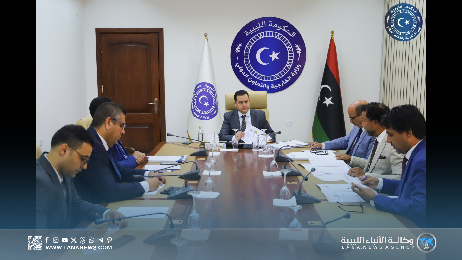 الحويج يؤكد أهمية التنسيق الحكومي لتطوير التعاون الدولي وحل الأزمات