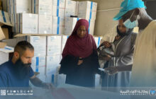 الهيئة الليبية للإغاثة تواصل دعم اللاجئين السودانيين في بنغازي