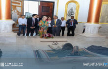 وفد أممي يزور ضريح الشهيد عمر المختار في بنغازي