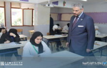 السفير الليبي يتفقد سيّر امتحانات الشهادتين الإعدادية والثانوية للطلبة في مصر