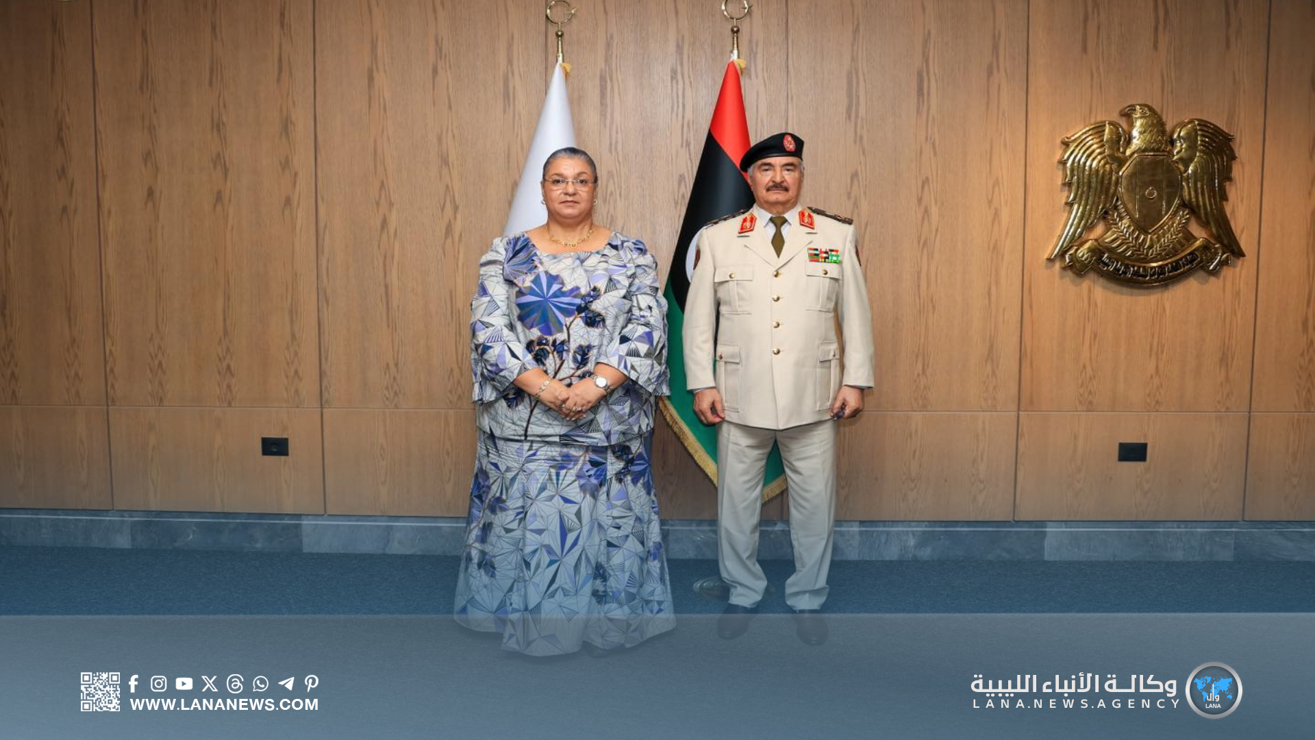 القائد العام يُؤكد دعمه لجهود الأمم المتحدة لإجراء الانتخابات وإنهاء الانقسام