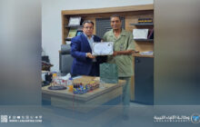 تكريم كبير كتّاب نيابة سرت تقديرًا لخدماته المستمرة