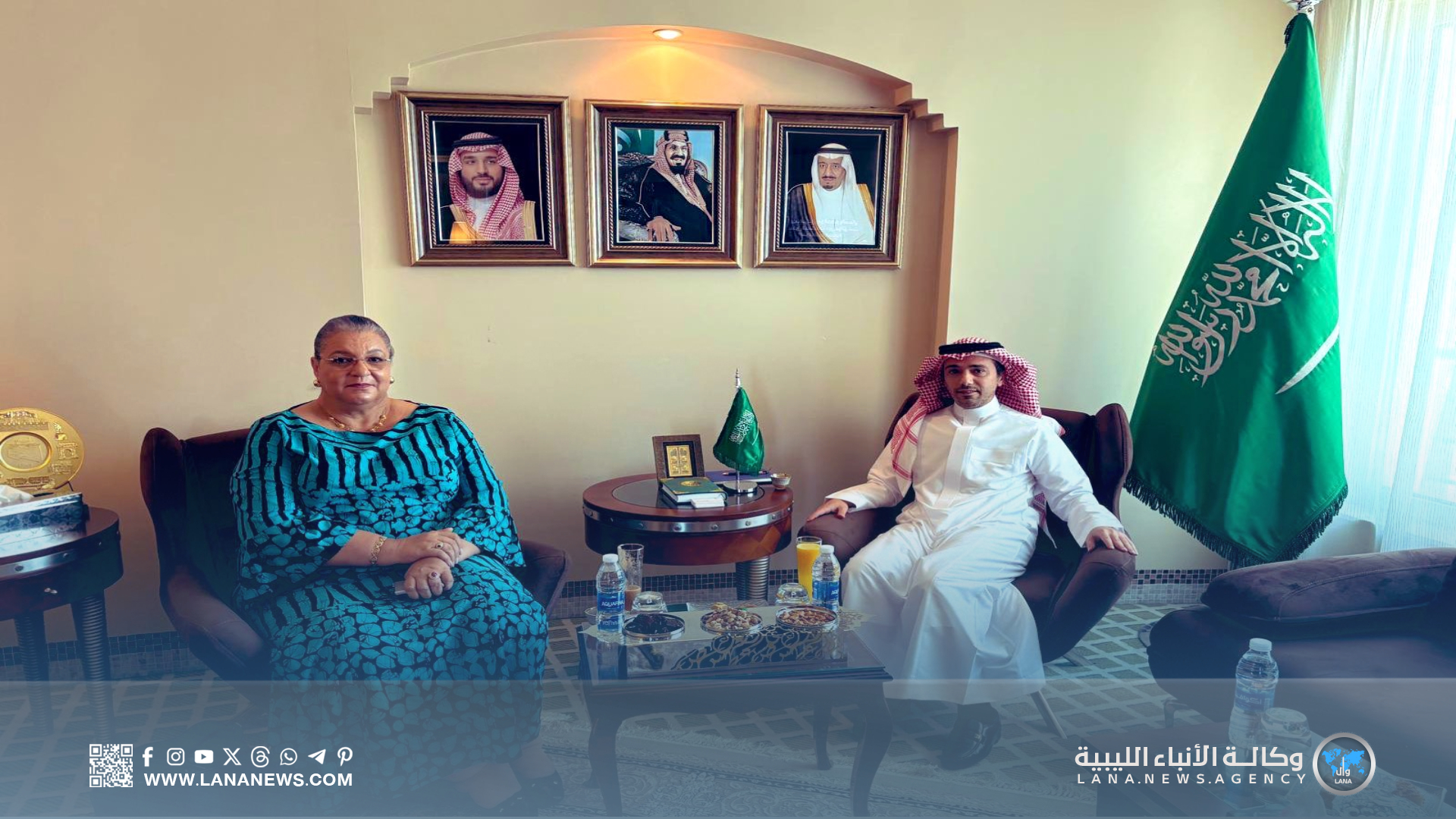 تيته والسفير السعودي يبحثان التطورات السياسية والحفاظ على الهدنة في طرابلس