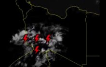 مركز الإرصاد يحذر من احتمال فيضان أودية بمناطق جنوب غرب ليبيا
