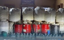 ضبط مصنع خمور محلية بطبرق يديره وافد سوادني