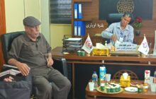 وفد من مؤسسة النفط وشركة رامسا يزور مستشفى أوباري العام