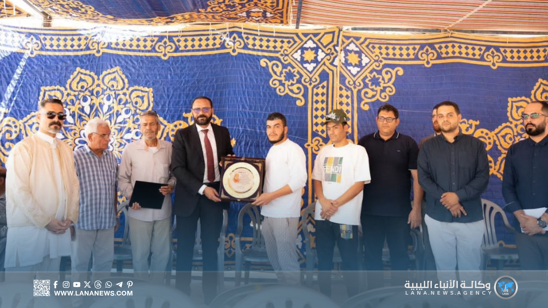 تأبين الممرضة عفاف عبدالمطلوب في بنغازي تكريما لمسيرتها المهنية